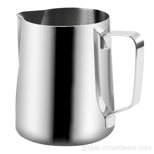 Coffee Machine with Milk Frother Stainless Steel Milk Frothing Pitcher With Engraved Scale Manufactory